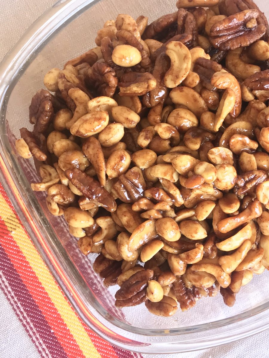 Coca Cola Spicy-Sweet Mixed Nuts Recipe